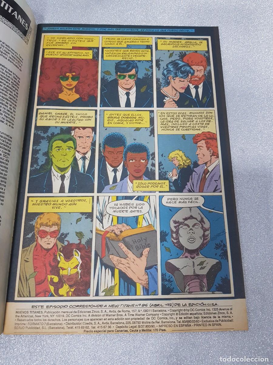 C&oacute;mics: COMIC LOS NUEVOS TITANES GRAPA A&Ntilde;O 1989 EDICIONES ZINCO DC NUM 39 - Foto 2