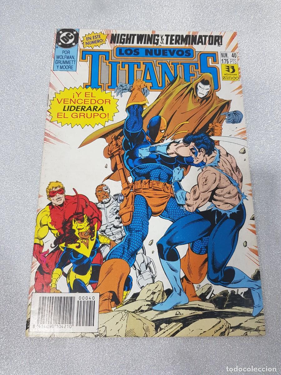 C&oacute;mics: COMIC LOS NUEVOS TITANES GRAPA A&Ntilde;O 1989 EDICIONES ZINCO DC NUM 40 - Foto 1