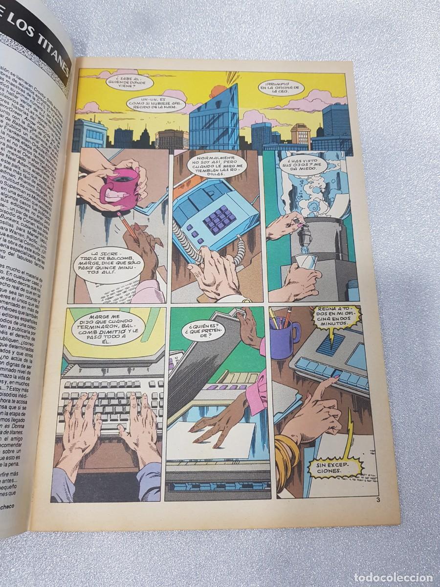 C&oacute;mics: COMIC LOS NUEVOS TITANES GRAPA A&Ntilde;O 1989 EDICIONES ZINCO DC NUM 40 - Foto 2