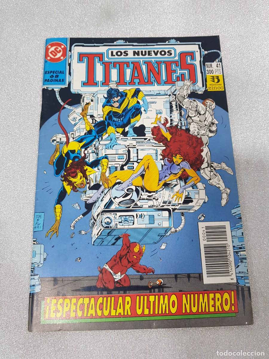 C&oacute;mics: COMIC LOS NUEVOS TITANES GRAPA A&Ntilde;O 1989 EDICIONES ZINCO DC NUM 41 - Foto 1