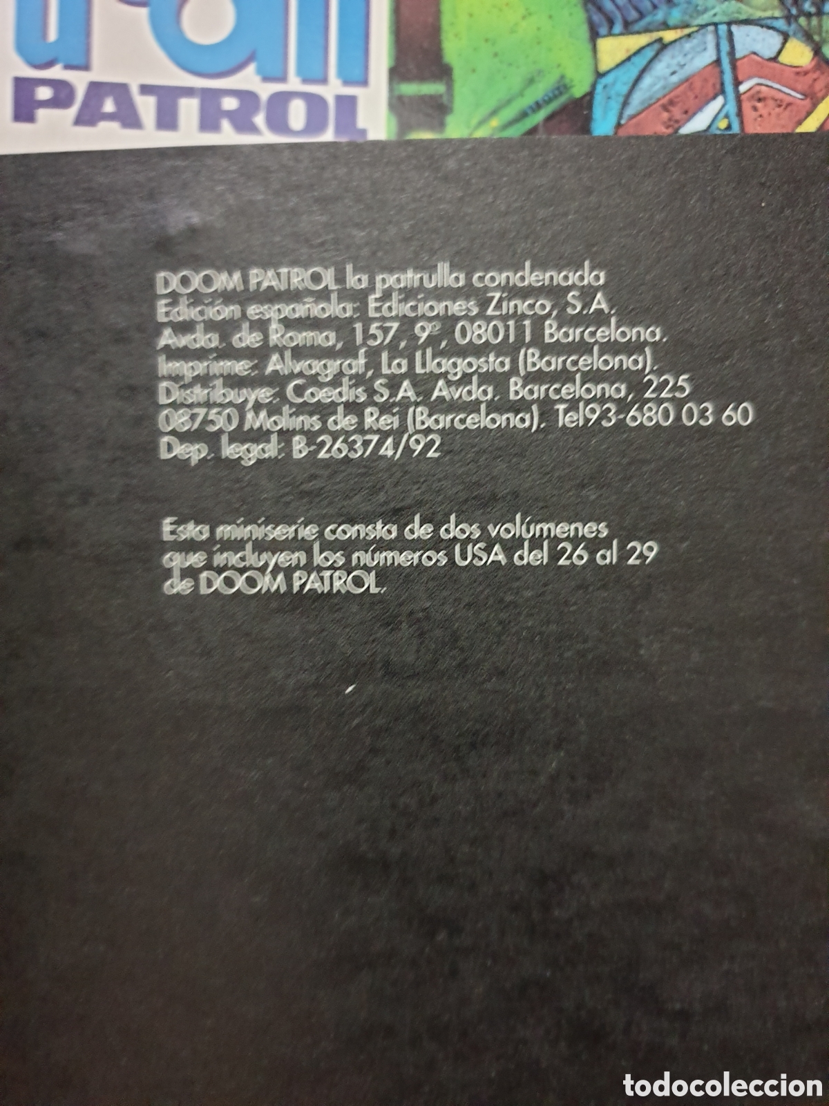 C&oacute;mics: Doom Patrol (2 vol) G. Morrison -Zinco - Foto 2