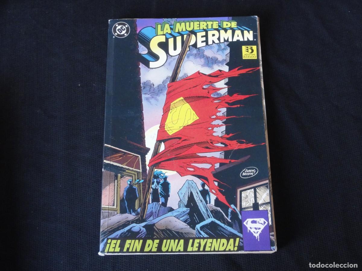 C&oacute;mics: LA MUERTE DE SUPERMAN. 1993. EDICIONES ZINCO. C-95 - Foto 1
