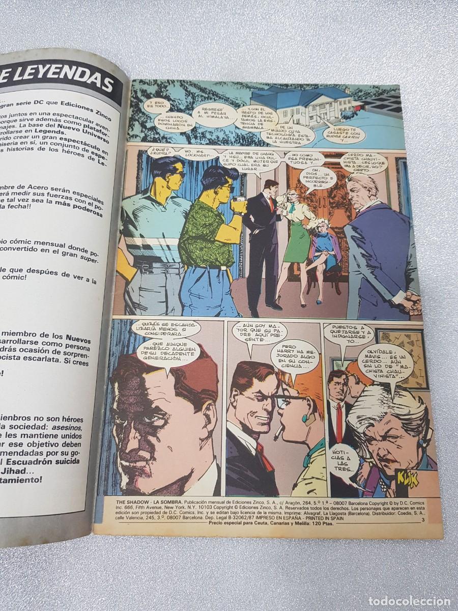 C&oacute;mics: COMIC THE SHADOW LA SOMBRA GRAPA DC EDICIONES ZINCO NUM. 3 - Foto 2