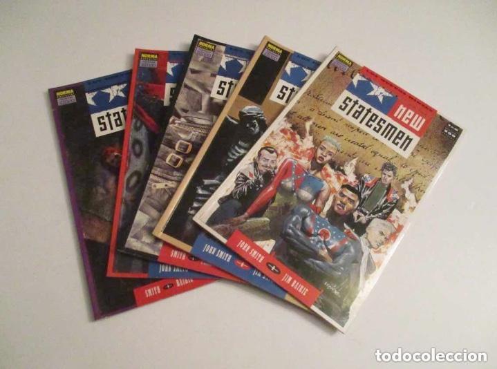 C&oacute;mics: NEW STATESMEN - N&ordm; 1, 2, 3, 4, 5, - COMPLETA - EDICIONES ZINCO - Foto 1
