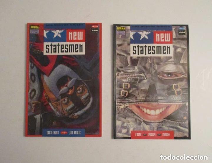 C&oacute;mics: NEW STATESMEN - N&ordm; 1, 2, 3, 4, 5, - COMPLETA - EDICIONES ZINCO - Foto 3