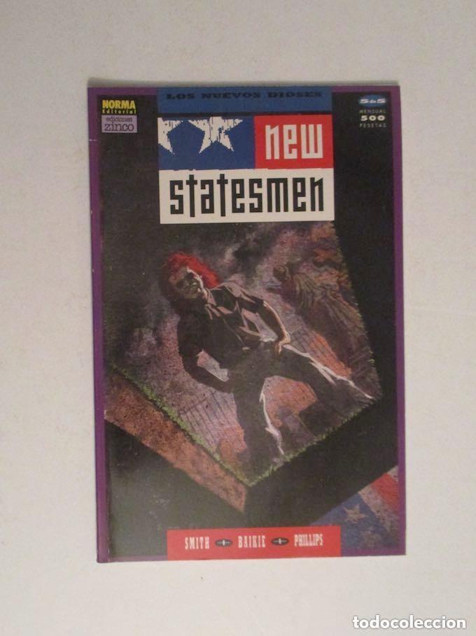C&oacute;mics: NEW STATESMEN - N&ordm; 1, 2, 3, 4, 5, - COMPLETA - EDICIONES ZINCO - Foto 4