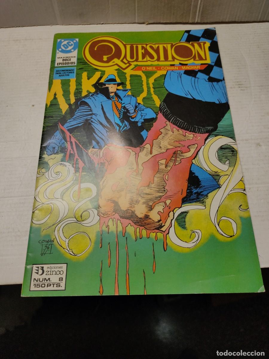 C&oacute;mics: Comic - QUESTION - Ediciones ZINCO n&deg; 8 de 1987 - Foto 1