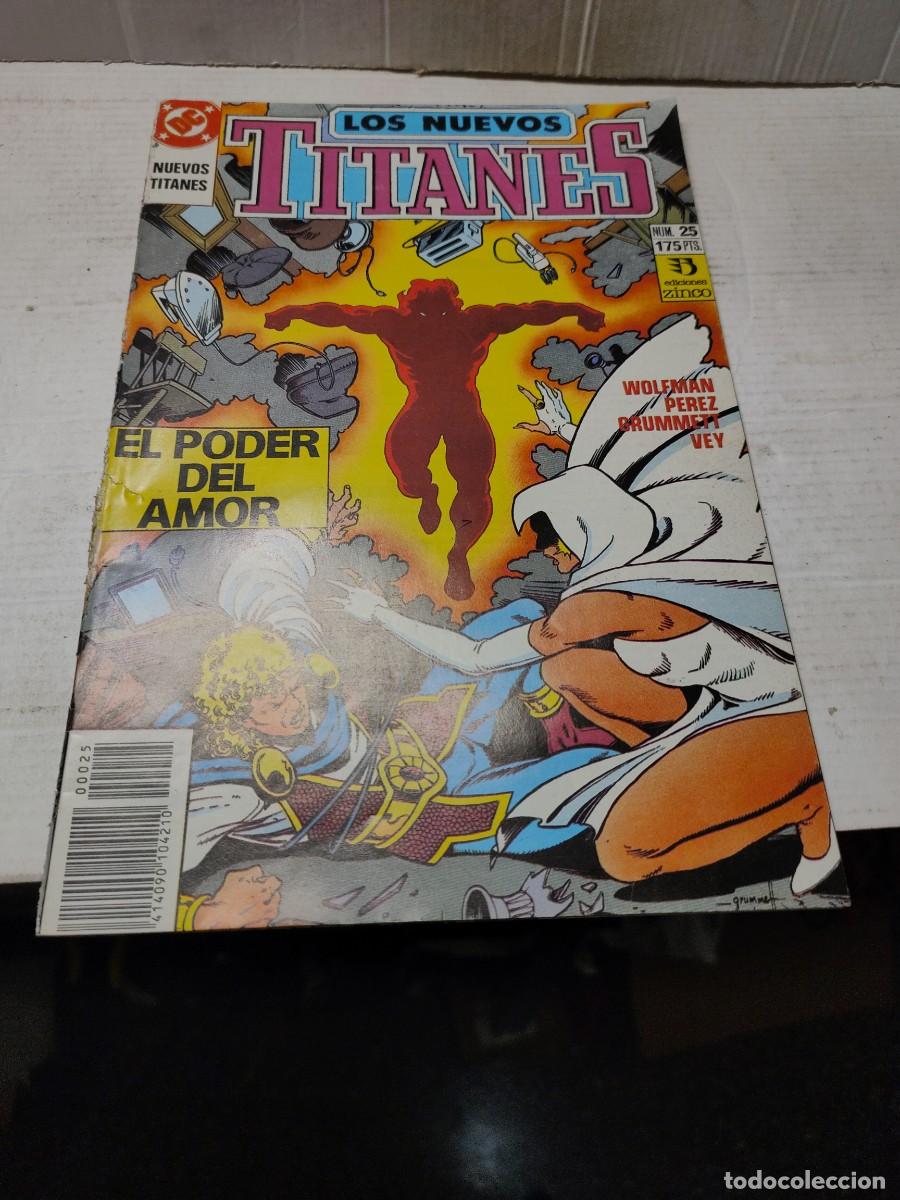 C&oacute;mics: Comic - LOS NUEVOS TITANES - ZINCO n&deg; 25 de 1989 - EL PODER DEL AMOR - Foto 1