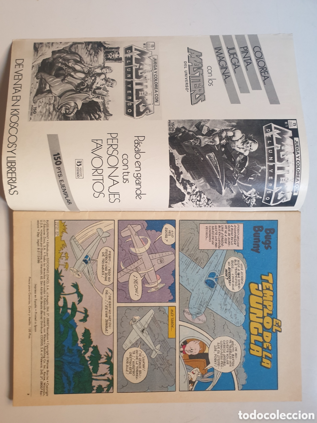 C&oacute;mics: BUGS BUNNY N&deg;9. ED. ZINCO 1987 - Foto 2