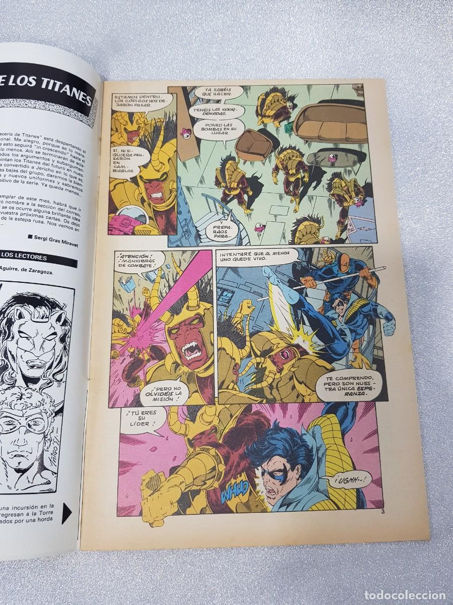 C&oacute;mics: COMIC GRAPA DC LOS NUEVOS TITANES EDICIONES ZINCO NUM 33 - Foto 2