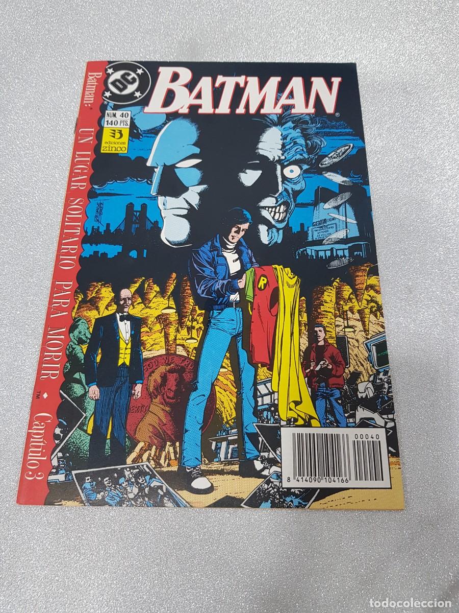 C&oacute;mics: COMIC GRAPA DC BATMAN EDICIONES ZINCO NUM.40 - Foto 1
