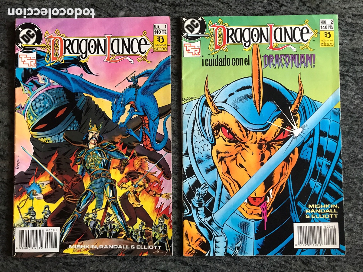 C&oacute;mics: Drag&oacute;n Lance completa Muy buen estado 12 n&uacute;meros - Foto 2