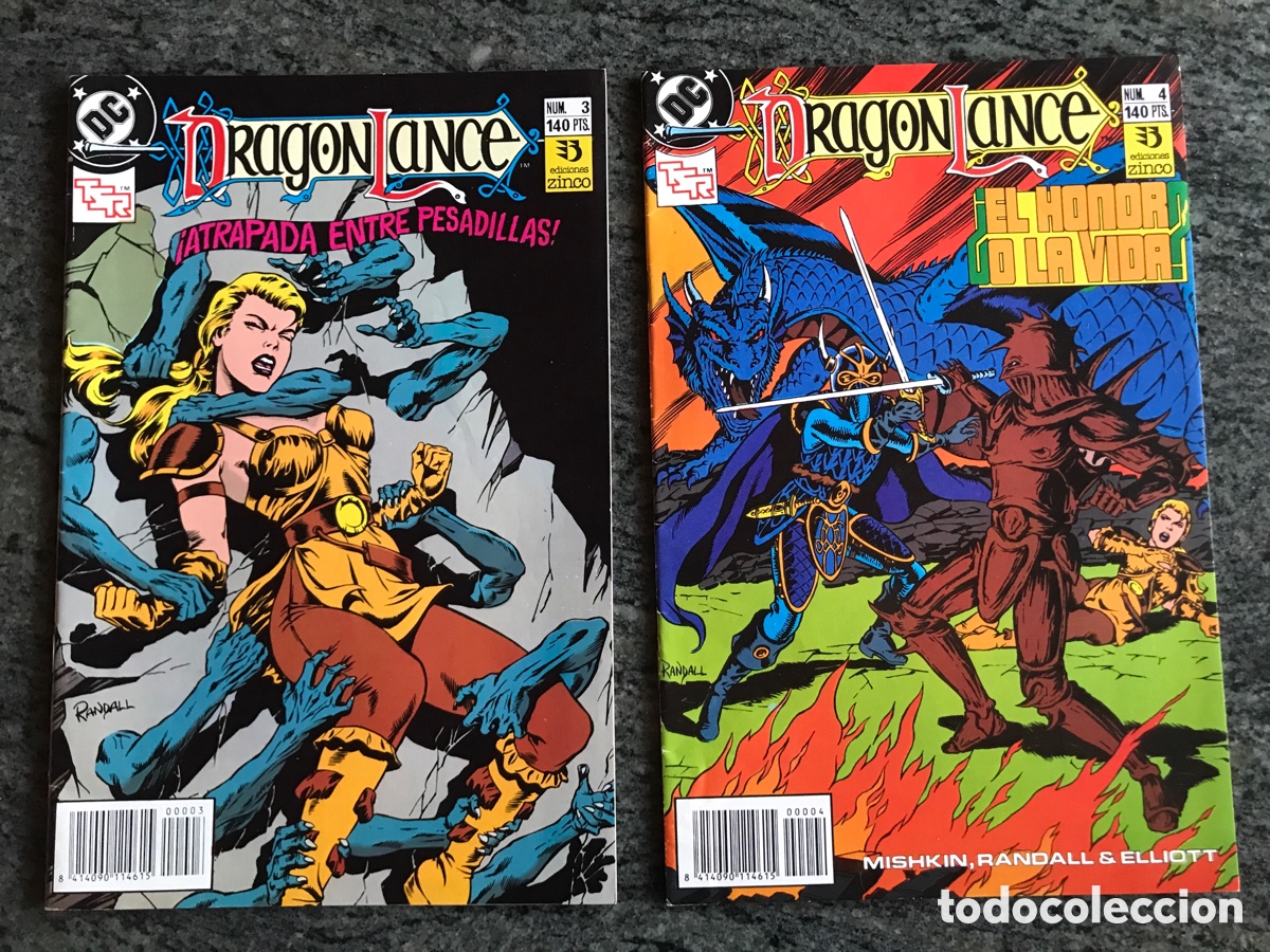C&oacute;mics: Drag&oacute;n Lance completa Muy buen estado 12 n&uacute;meros - Foto 3