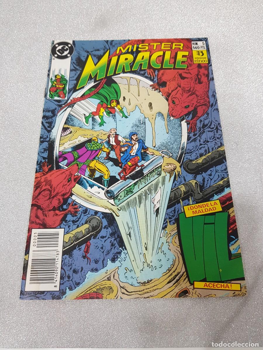 C&oacute;mics: COMIC GRAPA DC EDICIONES ZINCO MISTER MIRACLE NUM 5 - Foto 1