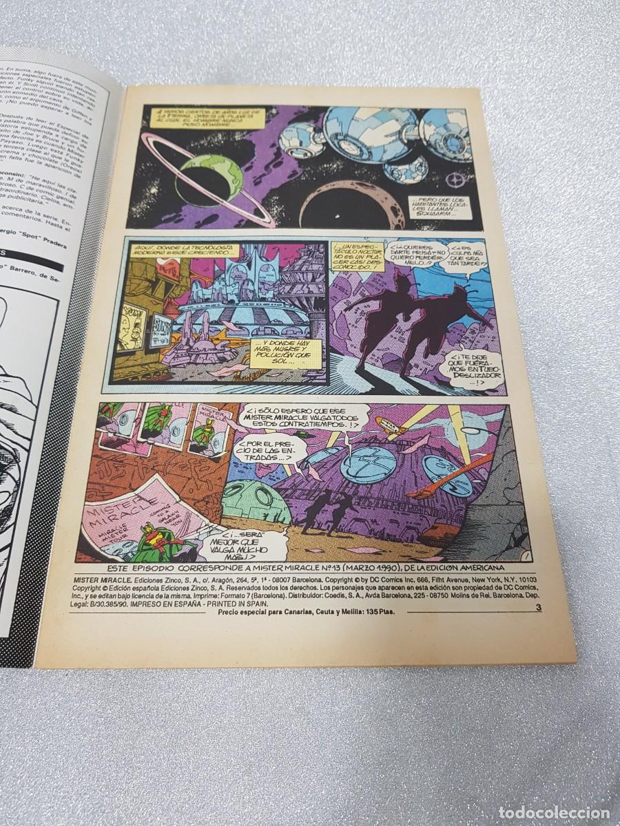 C&oacute;mics: COMIC GRAPA DC EDICIONES ZINCO MISTER MIRACLE NUM 2 - Foto 2