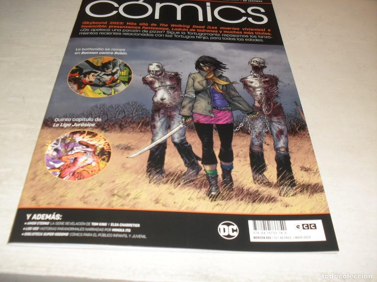 C&oacute;mics: ECC COMICS N&ordm; 51,CON LA LIGA JURASICA CAPITULO 5.ECC,A&Ntilde;O 2018.IMPECABLE. - Foto 1
