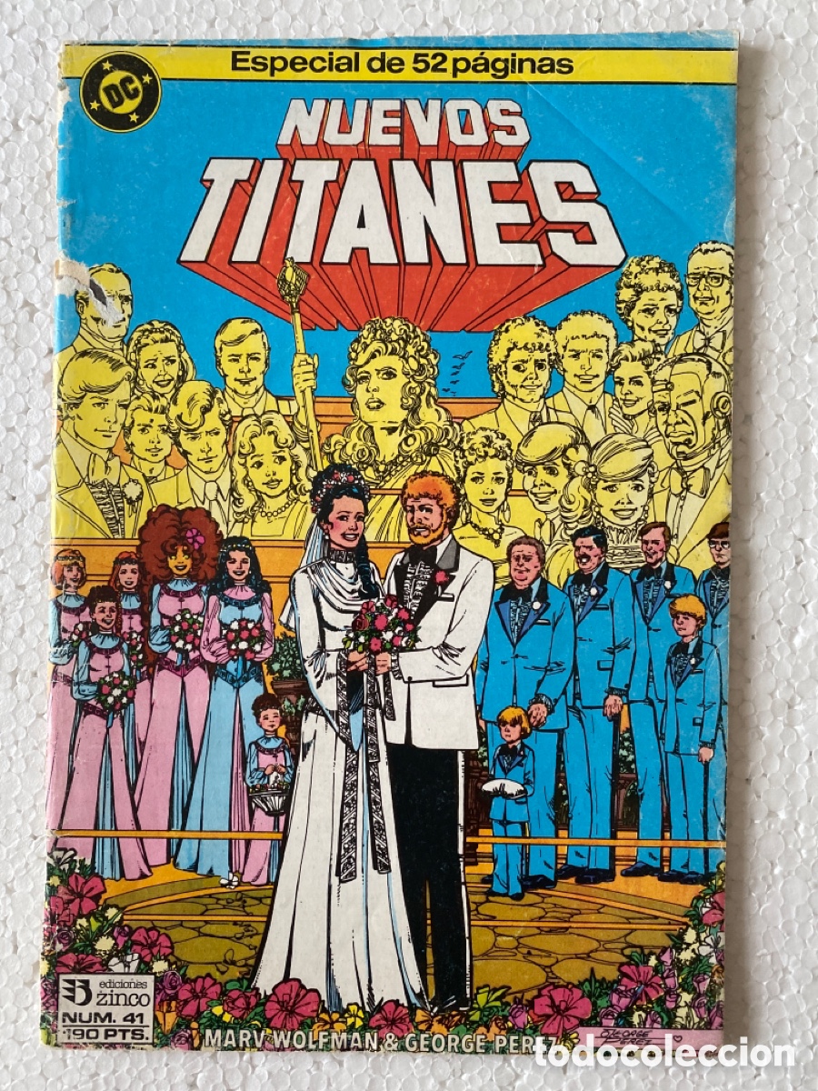 C&oacute;mics: NUEVOS TITANES #41 Vol1 ZINCO - Foto 1