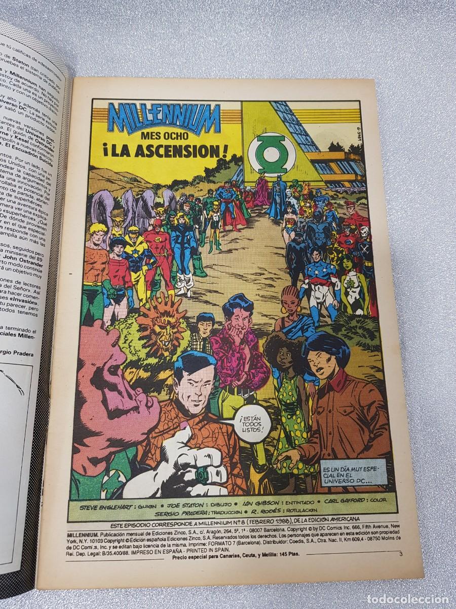 C&oacute;mics: COMIC GRAPA DC EDICIONES ZINCO MILLENNIUM LA ASCENSION NUM 8 - Foto 2