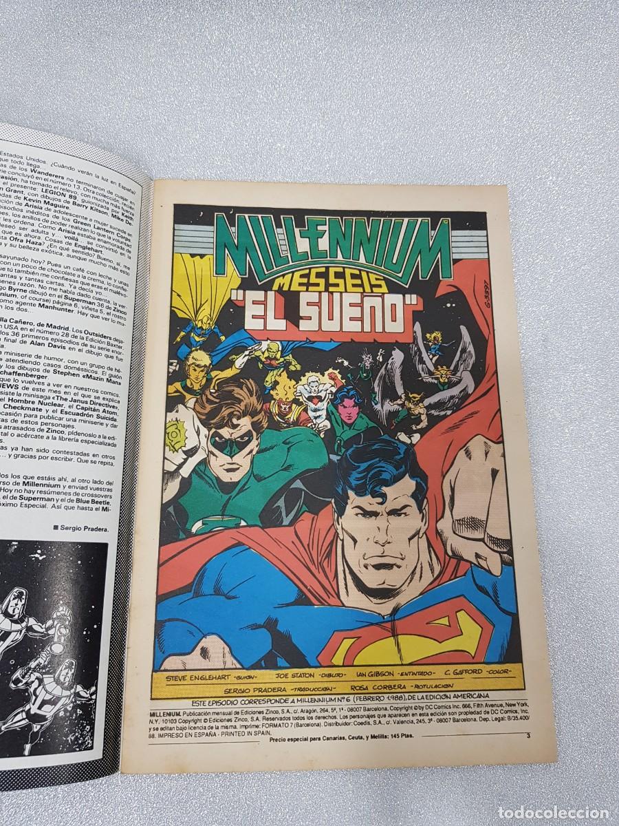 C&oacute;mics: COMIC GRAPA DC EDICIONES ZINCO MILLENNIUM EL SUE&Ntilde;O NUM 6 - Foto 2