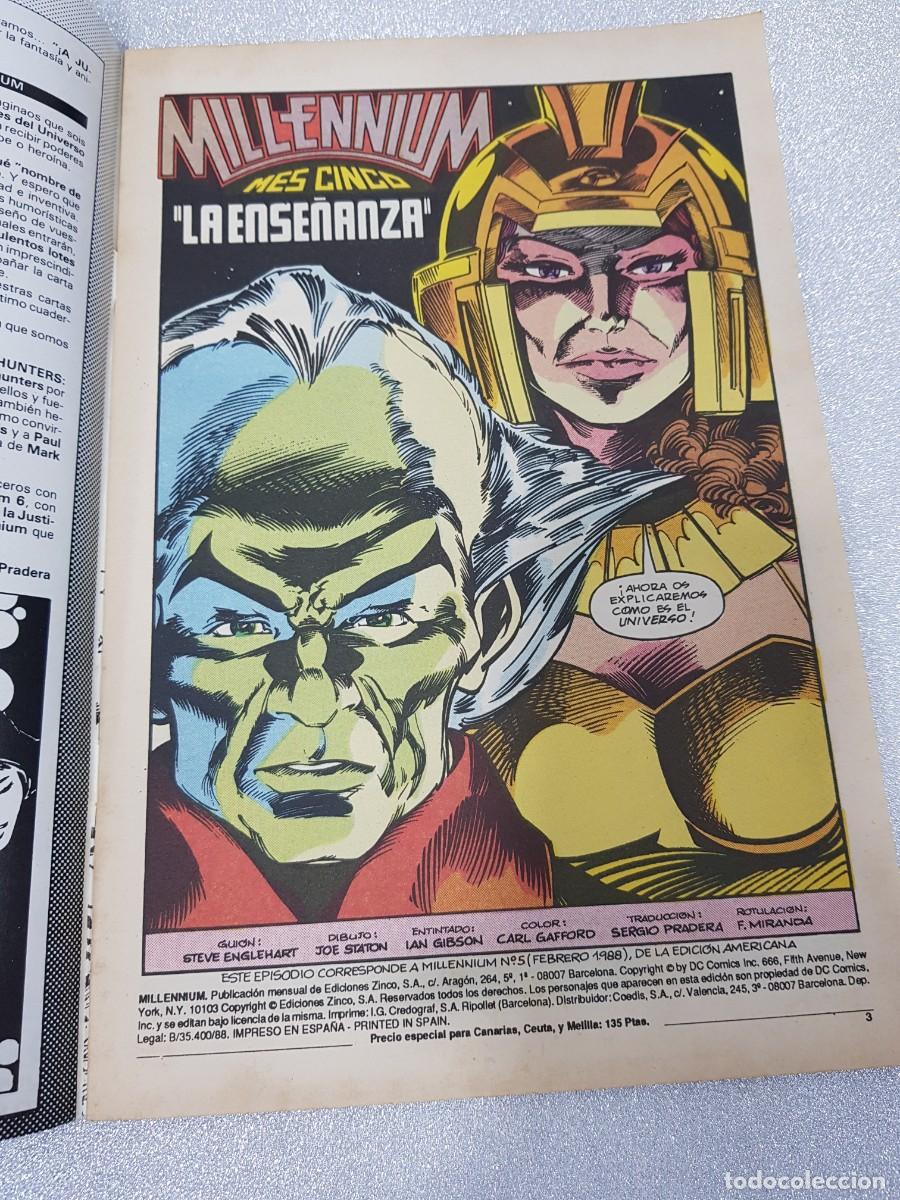 C&oacute;mics: COMIC GRAPA DC EDICIONES ZINCO MILLENNIUM EL APRENDIZAJE NUM 5 - Foto 2