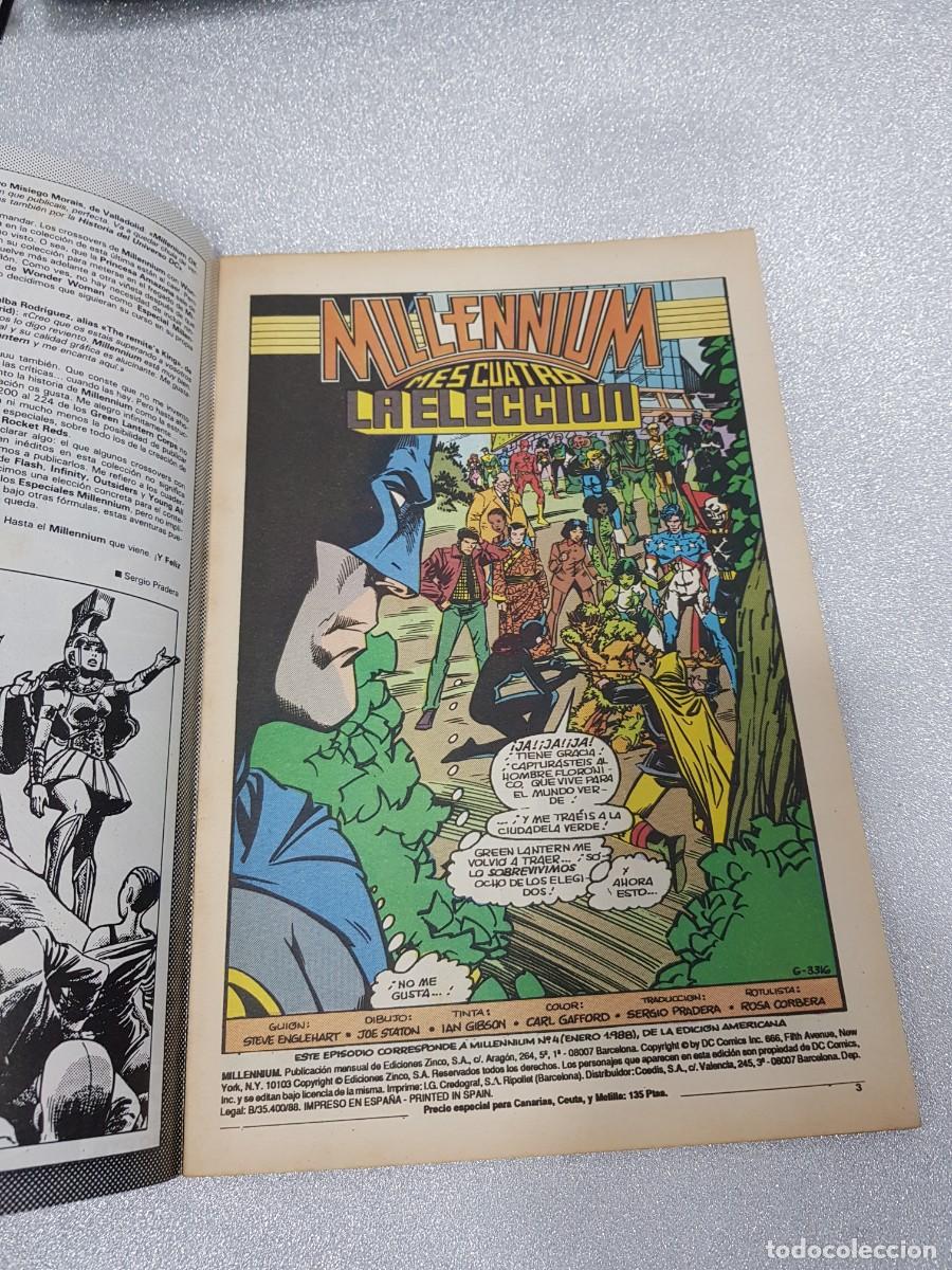 C&oacute;mics: COMIC GRAPA DC EDICIONES ZINCO MILLENNIUM LA ELECCION NUM 4 - Foto 2