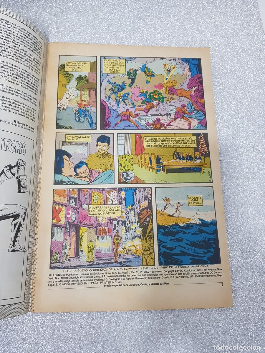 C&oacute;mics: COMIC GRAPA DC EDICIONES ZINCO MILLENNIUM LA LLEGADA NUM 1 - Foto 2