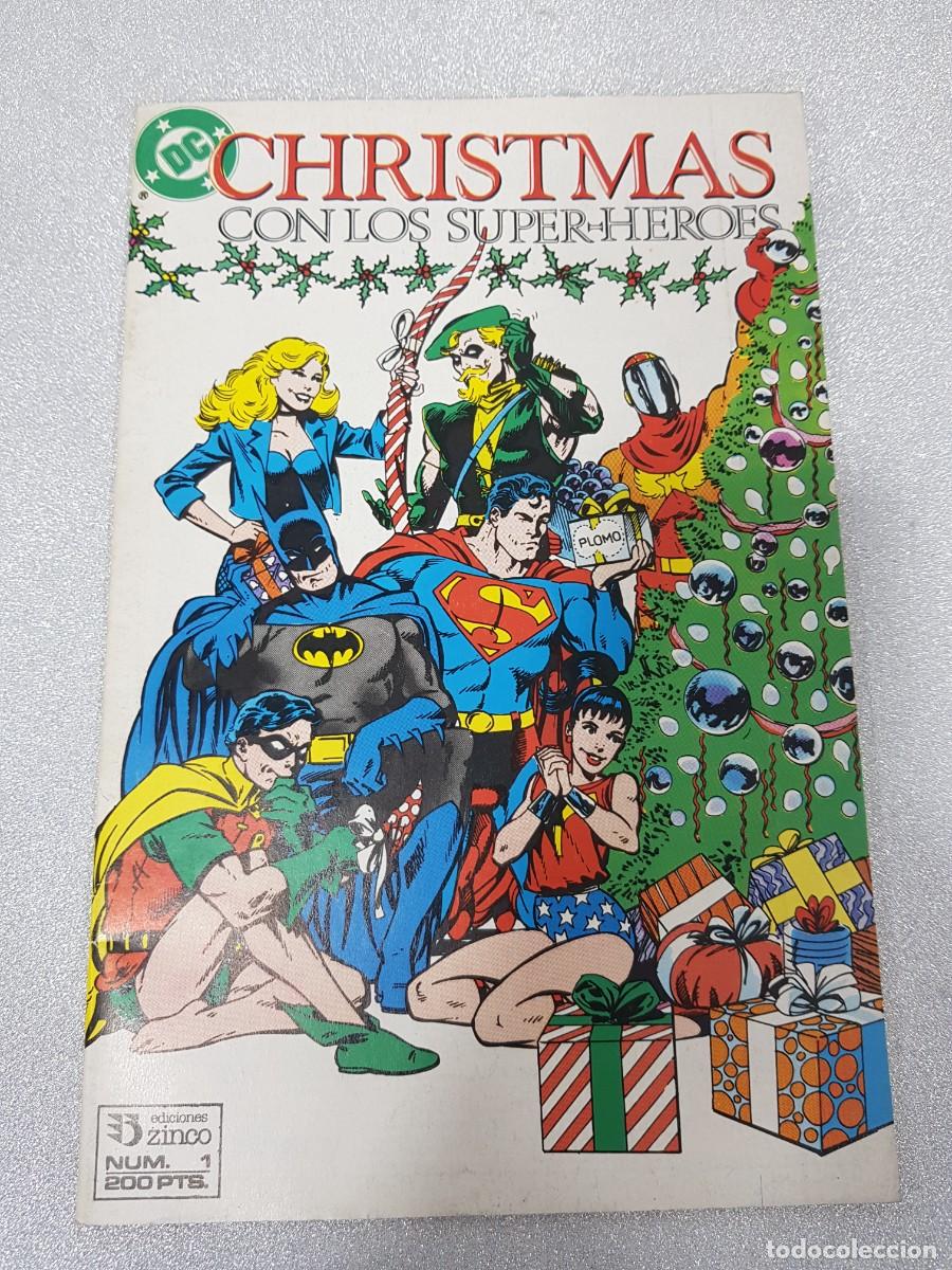 C&oacute;mics: DC CHRISTMAS CON LOS SUPER HEROES EDICIONES ZINCO NUM 1 - Foto 1