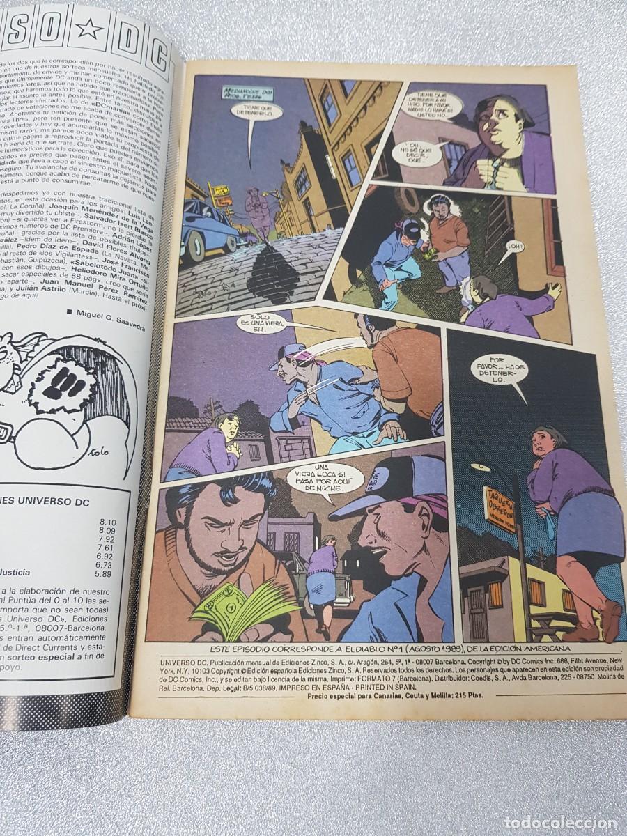 C&oacute;mics: UNIVERSO DC EL DIABLO EDICIONES ZINCO NUM 19 - Foto 2
