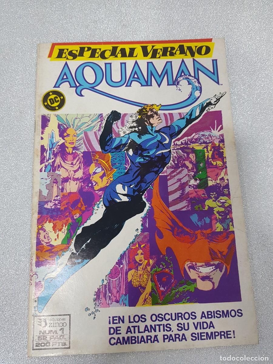 C&oacute;mics: DC ESPECIAL VERANO AQUAMAN EDICIONES ZINCO NUM 1 - Foto 1