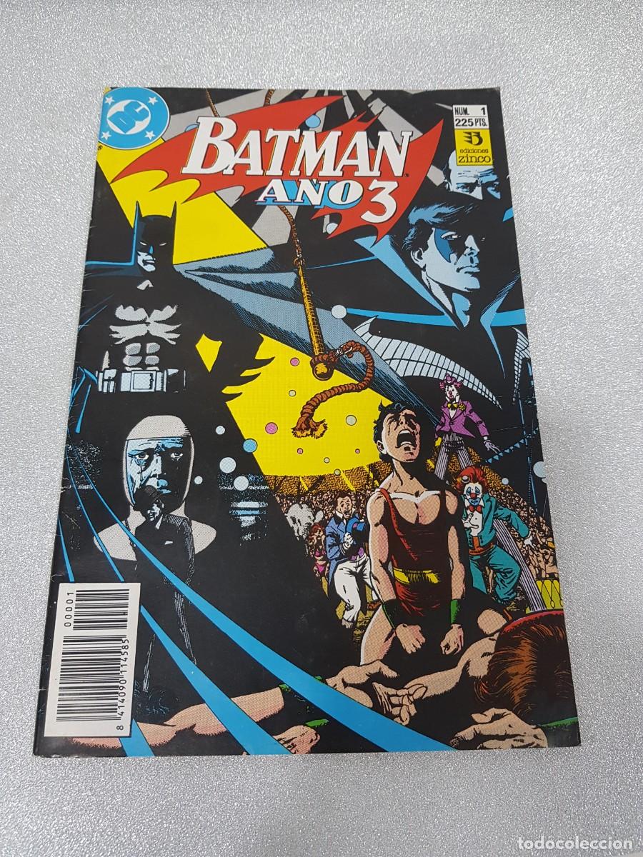 C&oacute;mics: DC BATMAN A&Ntilde;O 3 EDICIONES ZINCO NUM 1 - Foto 1