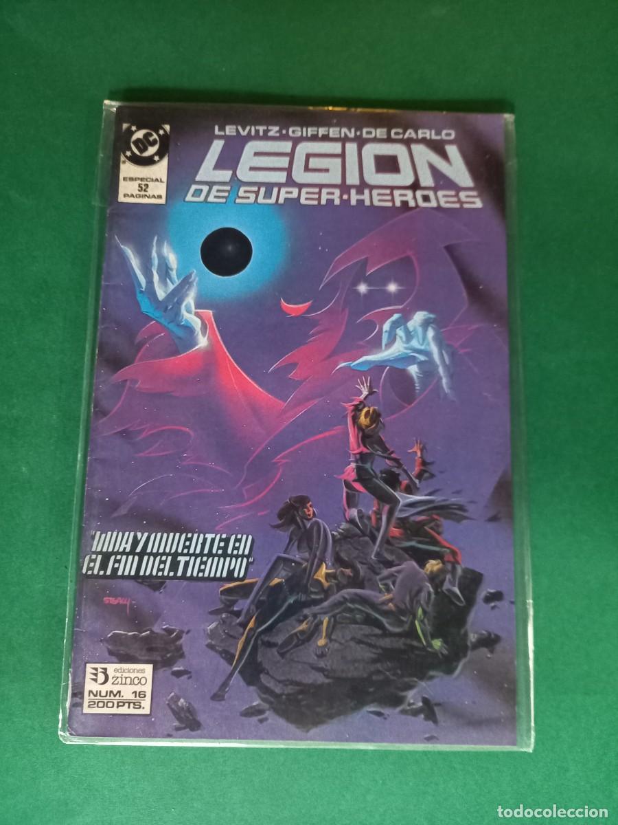 C&oacute;mics: LEGION DE SUPER-HEROES N&ordm; 16 -BUEN ESTADO-REF C8 - Foto 1