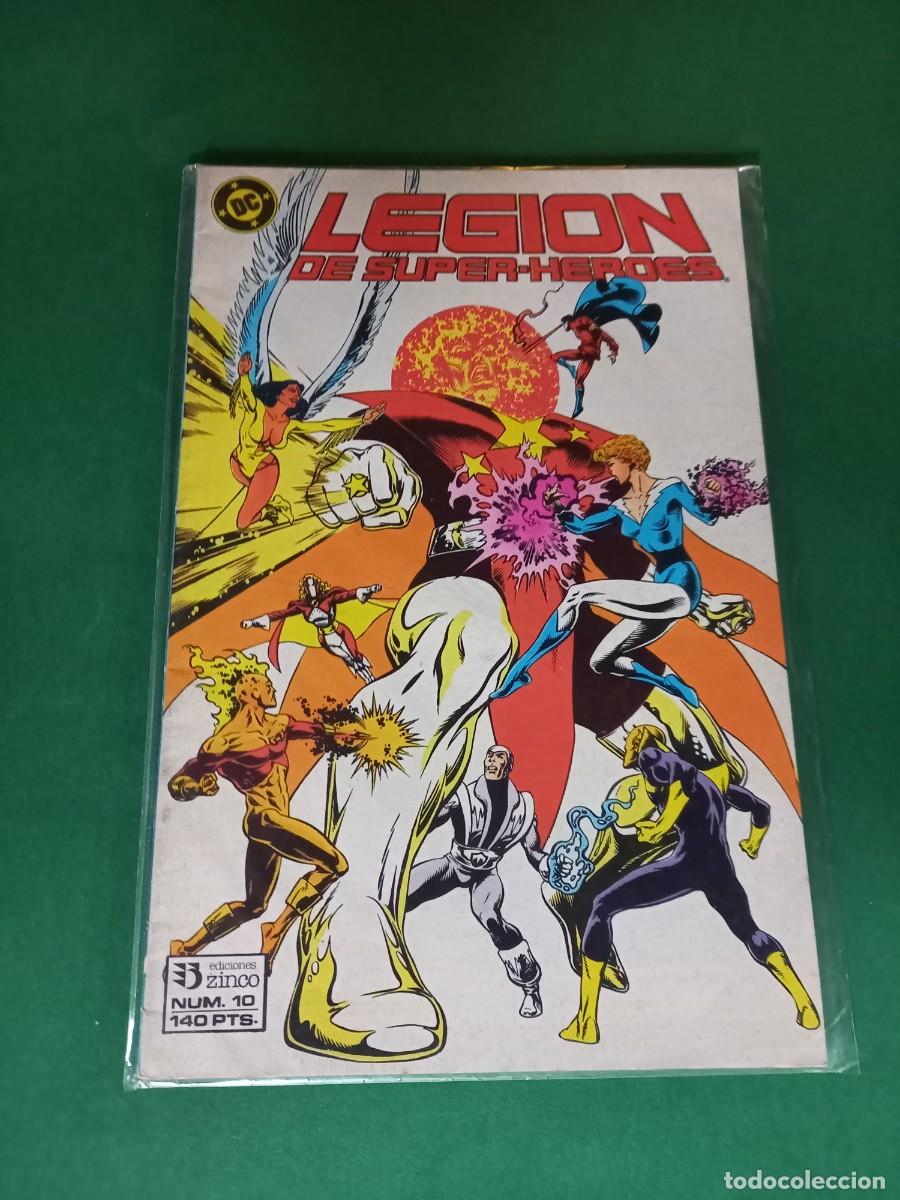 C&oacute;mics: LEGION DE SUPER-HEROES N&ordm; 10 -BUEN ESTADO-REF C8 - Foto 1