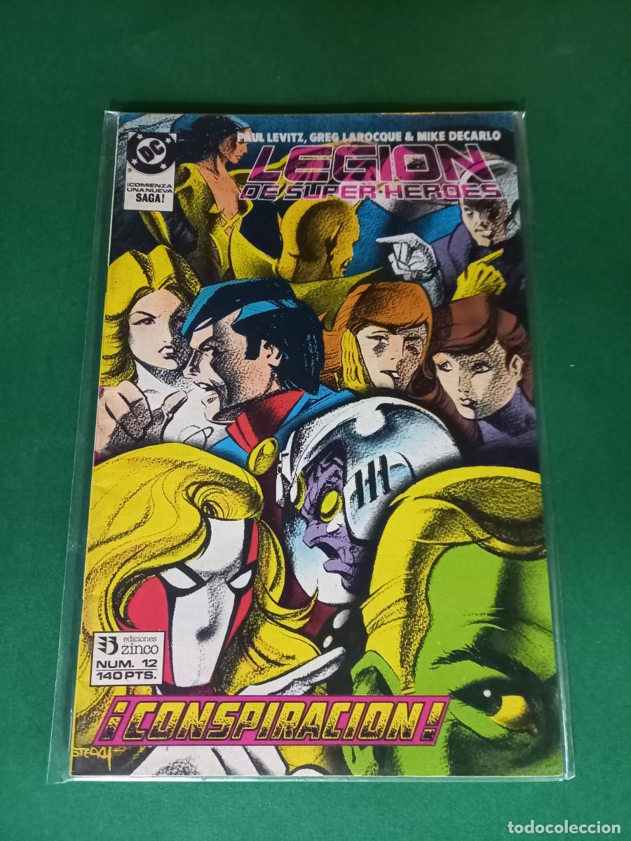 C&oacute;mics: LEGION DE SUPER-HEROES N&ordm; 12 -BUEN ESTADO-REF C8 - Foto 1
