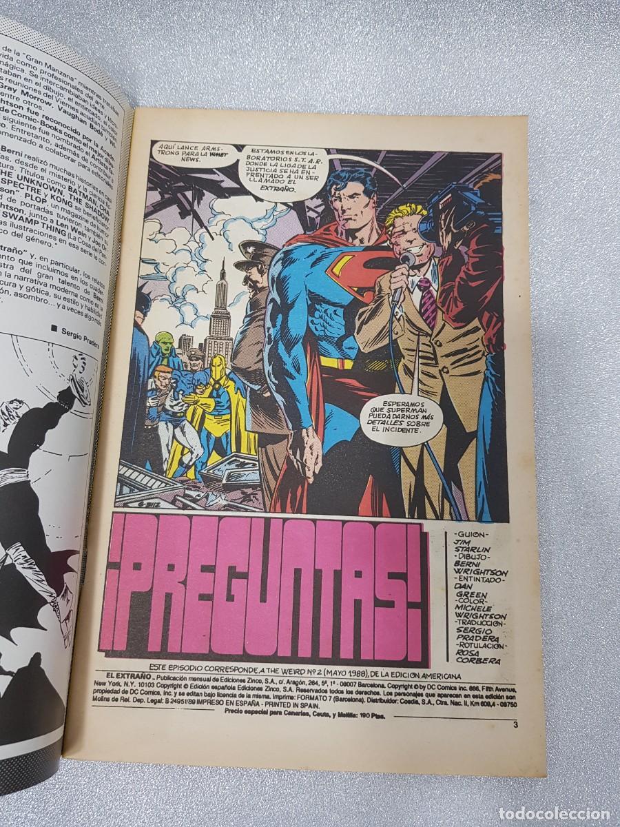 C&oacute;mics: COMIC DC EL EXTRA&Ntilde;O EDICIONES ZINCO NUM 2 - Foto 2