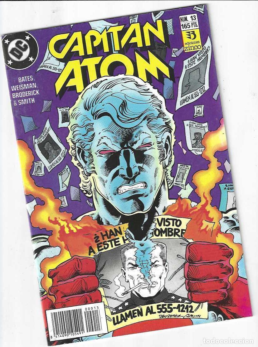 C&oacute;mics: CAPITAN ATOM N&ordm; 13 - GRAPA ZINCO - BUEN ESTADO - Foto 1