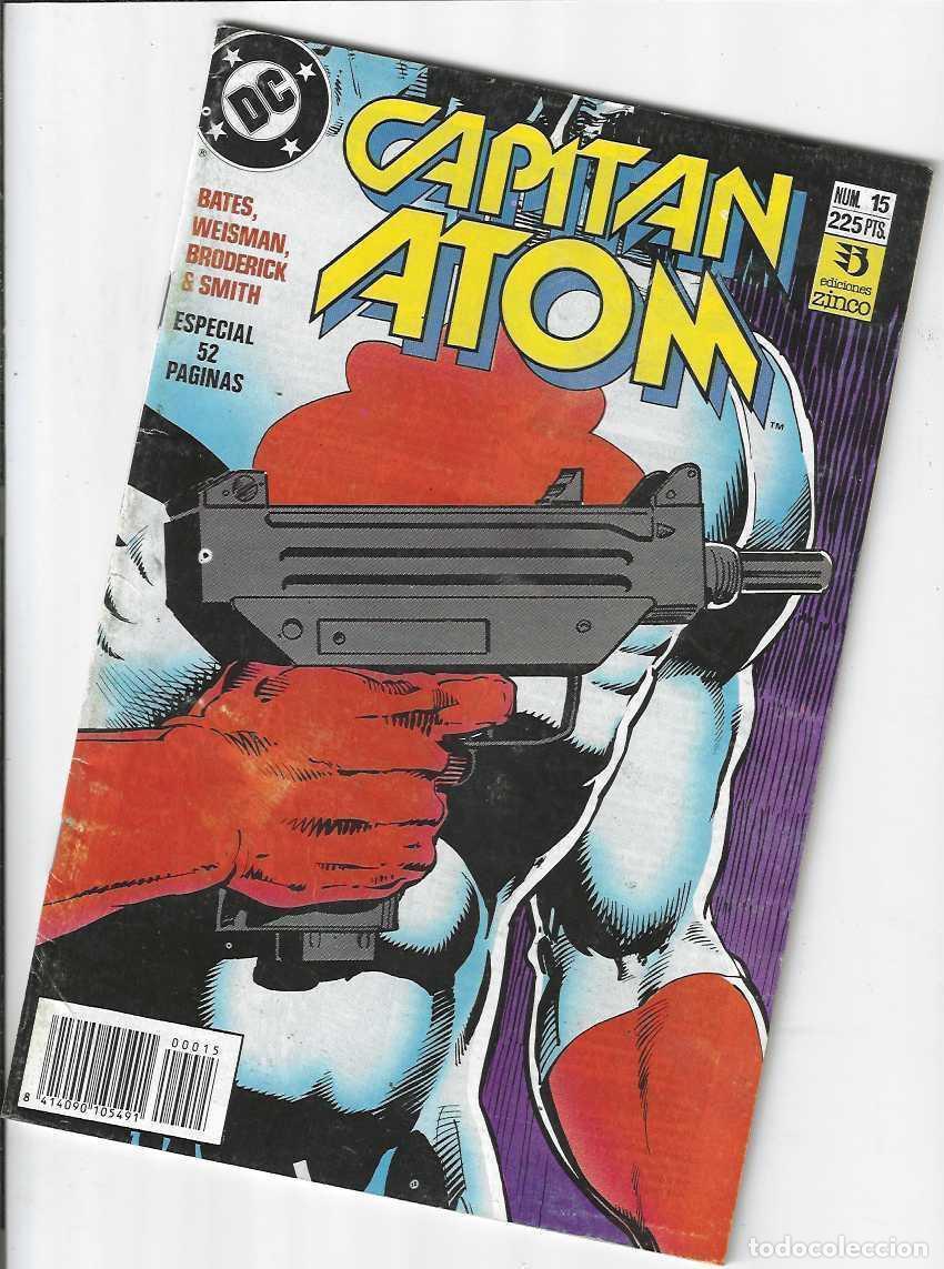 C&oacute;mics: CAPITAN ATOM N&ordm; 15 - GRAPA ZINCO - BUEN ESTADO - Foto 1