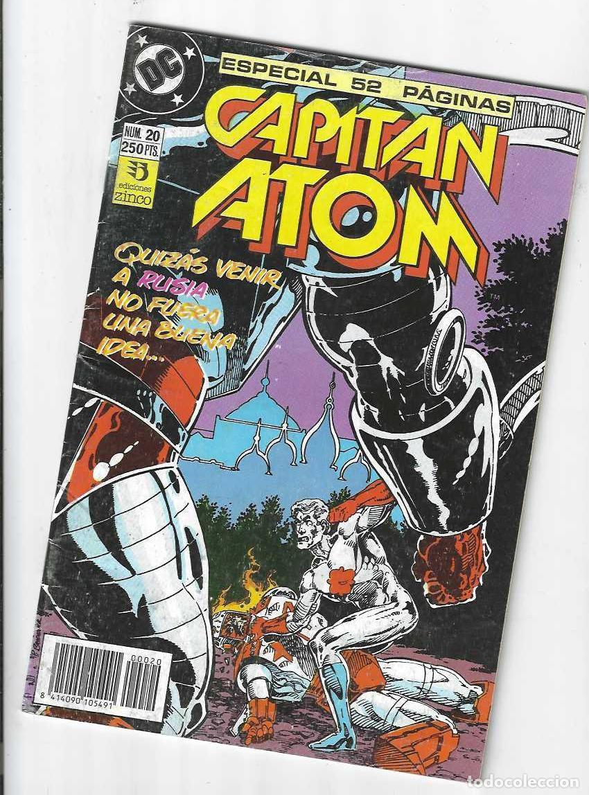 C&oacute;mics: CAPITAN ATOM N&ordm; 20 - GRAPA ZINCO - BUEN ESTADO - Foto 1