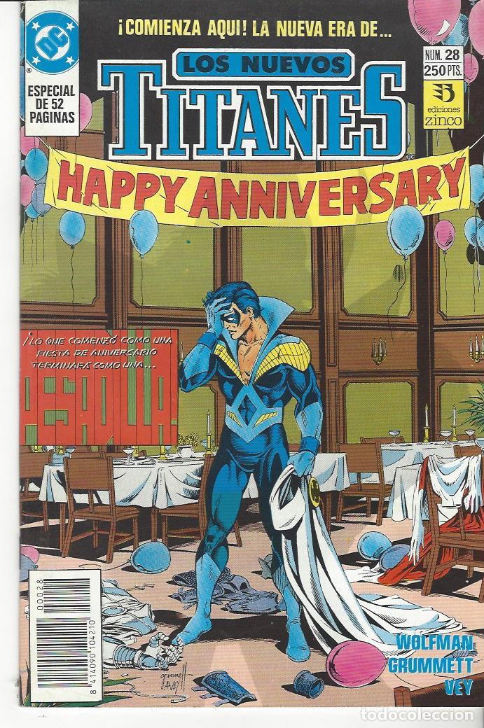 C&oacute;mics: NUEVOS TITANES VOL. II N&ordm; 28 - COMO NUEVO !! - Foto 1