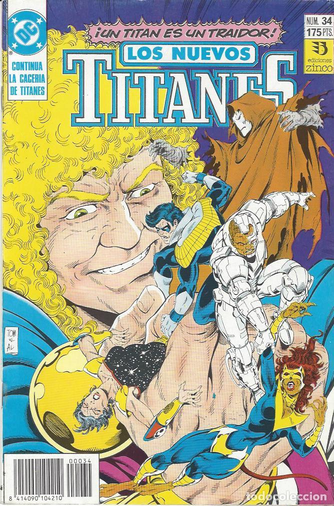C&oacute;mics: NUEVOS TITANES VOL. II N&ordm; 34 - COMO NUEVO !! - Foto 1