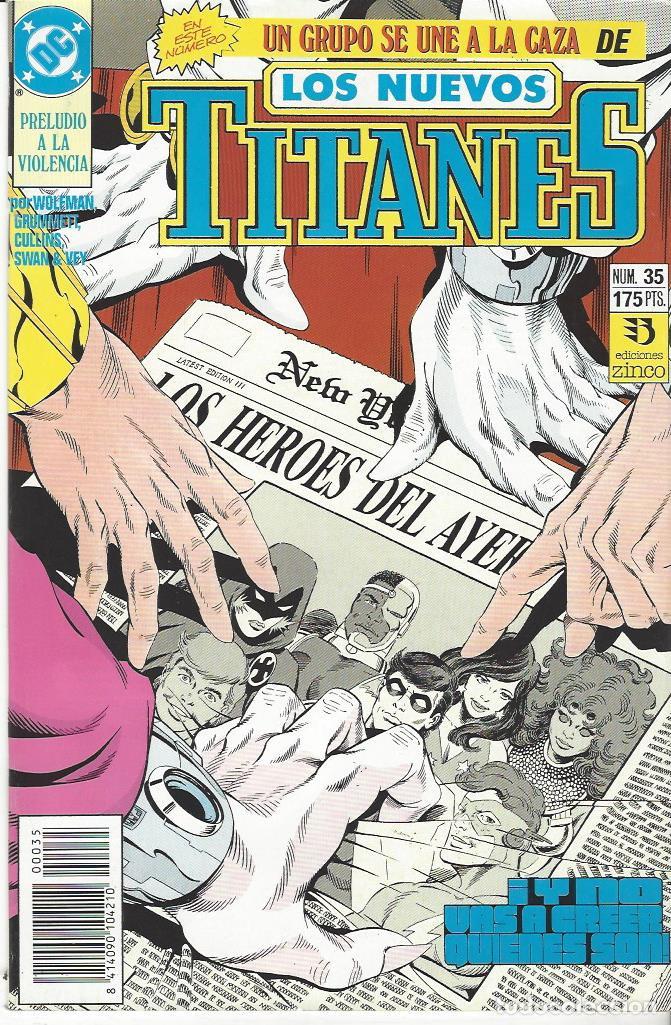 C&oacute;mics: NUEVOS TITANES VOL. II N&ordm; 35 - COMO NUEVO !! - Foto 1