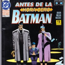 Cómics: BATMAN ANTES DE LA HORA CERO - ZINCO - BUEN ESTADO