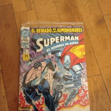 Cómics: COMIC SUPERMAN EL HOMBRE DE ACERO: EL REINADO DE LOS SUPERHOMBRES. ESPECIAL 52 PÁGS.