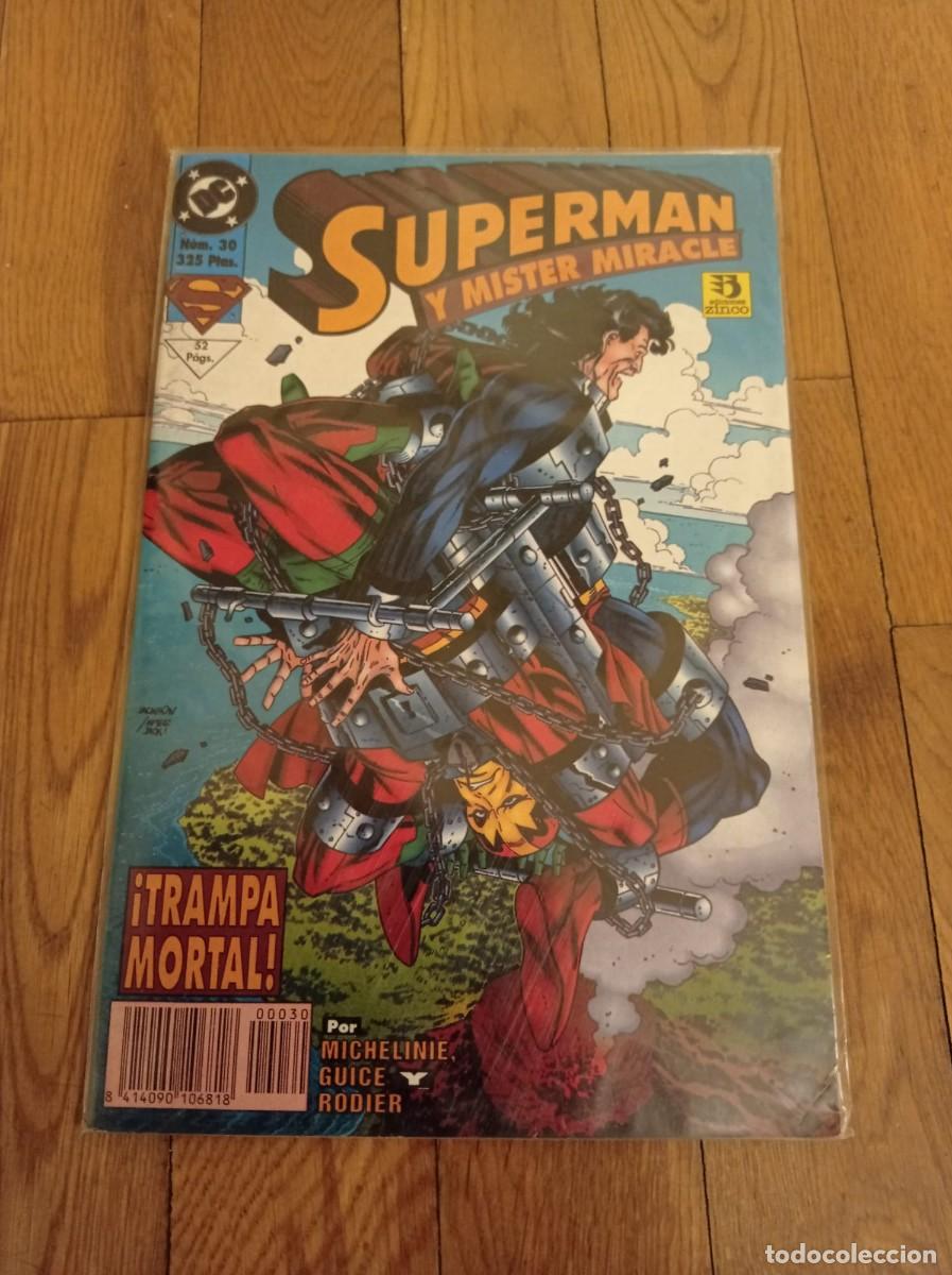 C&oacute;mics: Comic Superman Mister Miracle: Trampa Mortal. Ediciones Zinco - Foto 1
