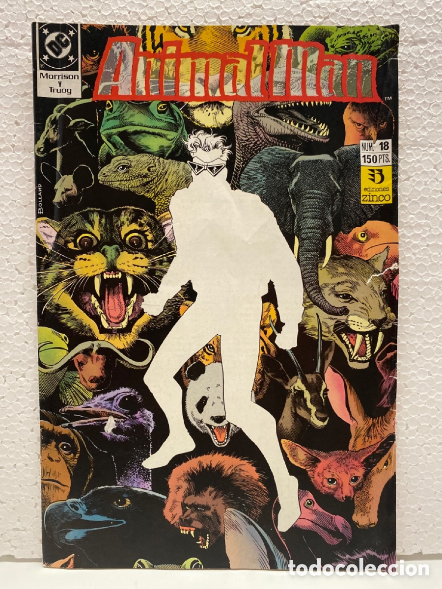 C&oacute;mics: ANIMAL MAN #18 - Zinco - 1&ordf; edici&oacute;n - Foto 1