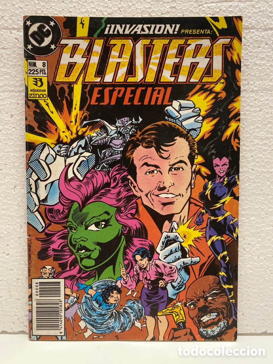 C&oacute;mics: INVASI&Oacute;N - Blasters #8 - Zinco - 1&ordf; edici&oacute;n - Foto 1