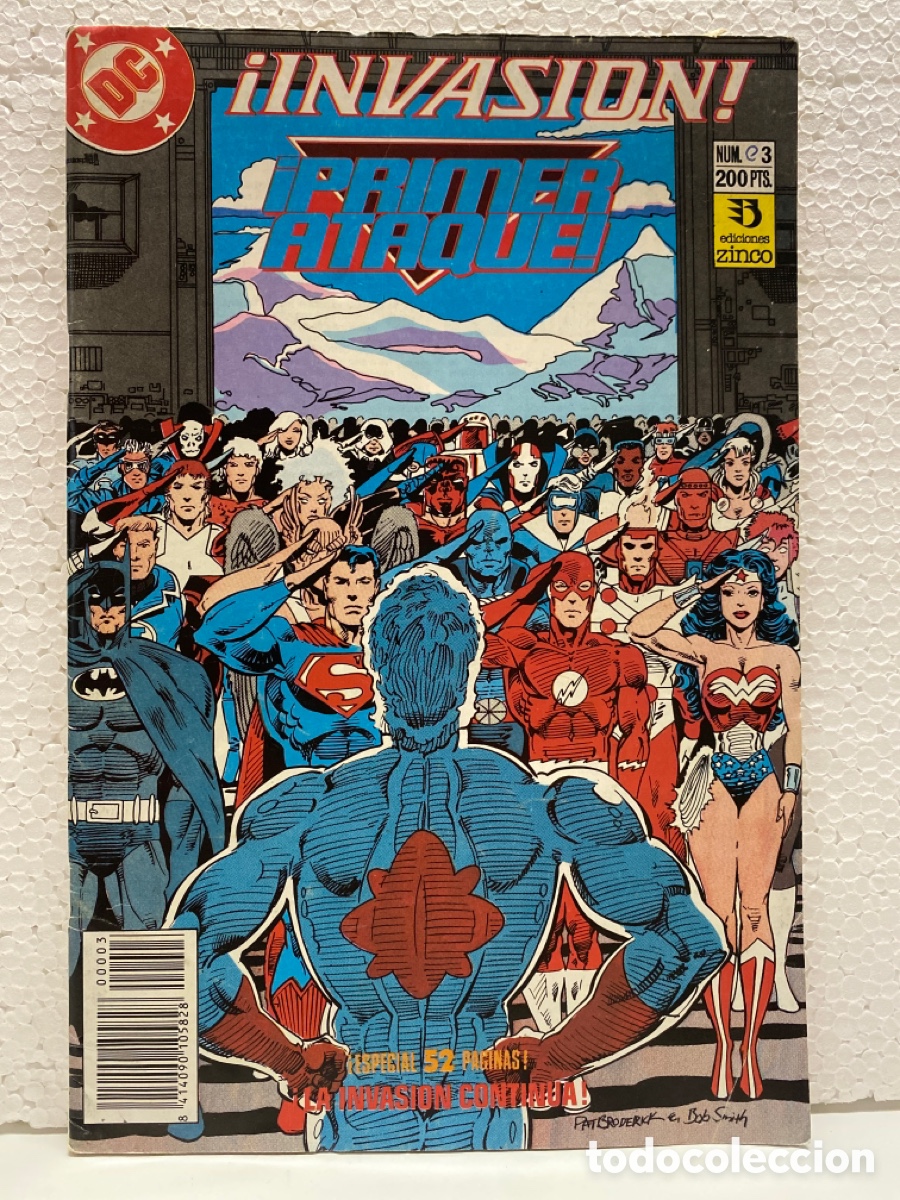 C&oacute;mics: INVASI&Oacute;N - Primer Ataque #3 - Zinco - 1&ordf; edici&oacute;n - Foto 1