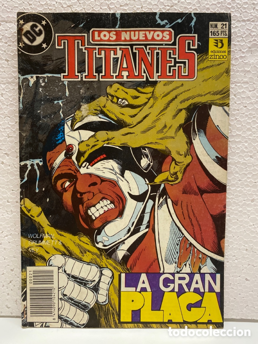 C&oacute;mics: NUEVOS TITANES #21 Vol2 ZINCO - Foto 1