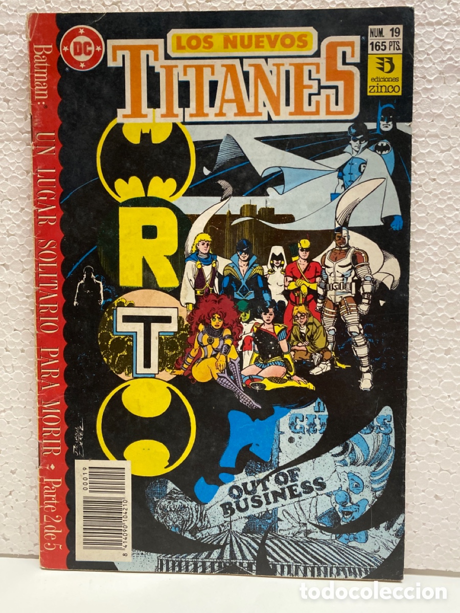 C&oacute;mics: NUEVOS TITANES #19 Vol2 ZINCO - Foto 1