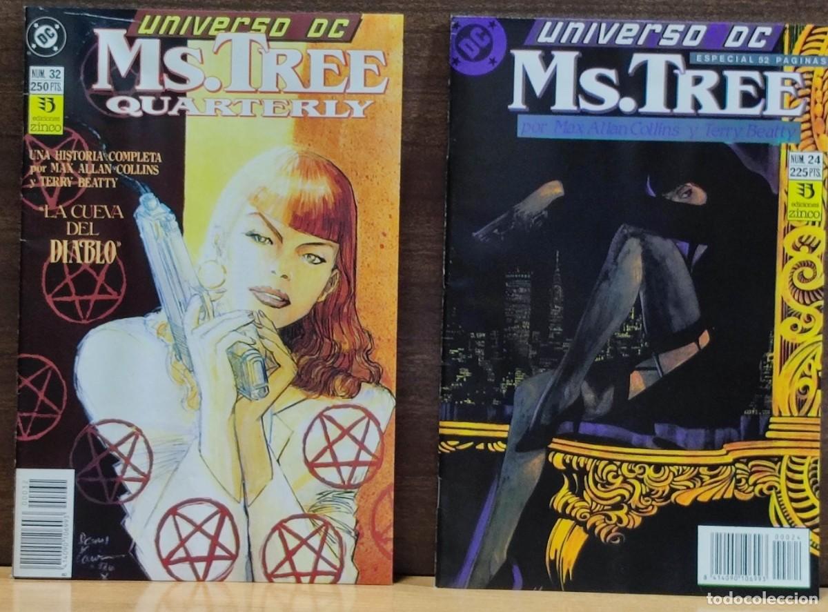 C&oacute;mics: MS. TREE / UNIVERSO DC N&ordm; 24 Y 32 COMPLETA - EDICIONES ZINCO 1991. - Foto 1