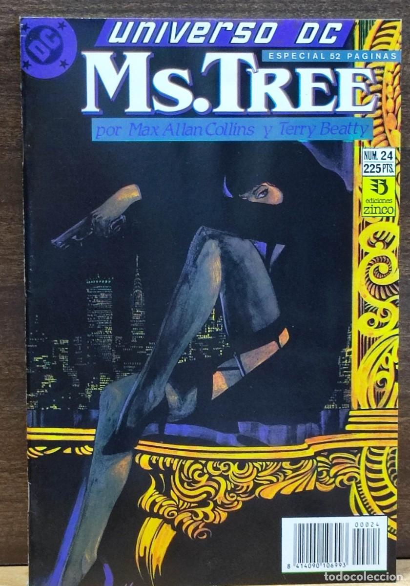 C&oacute;mics: MS. TREE / UNIVERSO DC N&ordm; 24 Y 32 COMPLETA - EDICIONES ZINCO 1991. - Foto 3